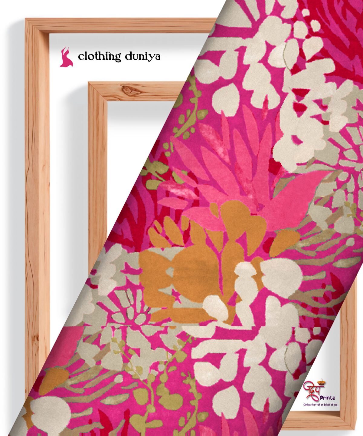DEEP PRINTS CD-02 Rayon Fabric
