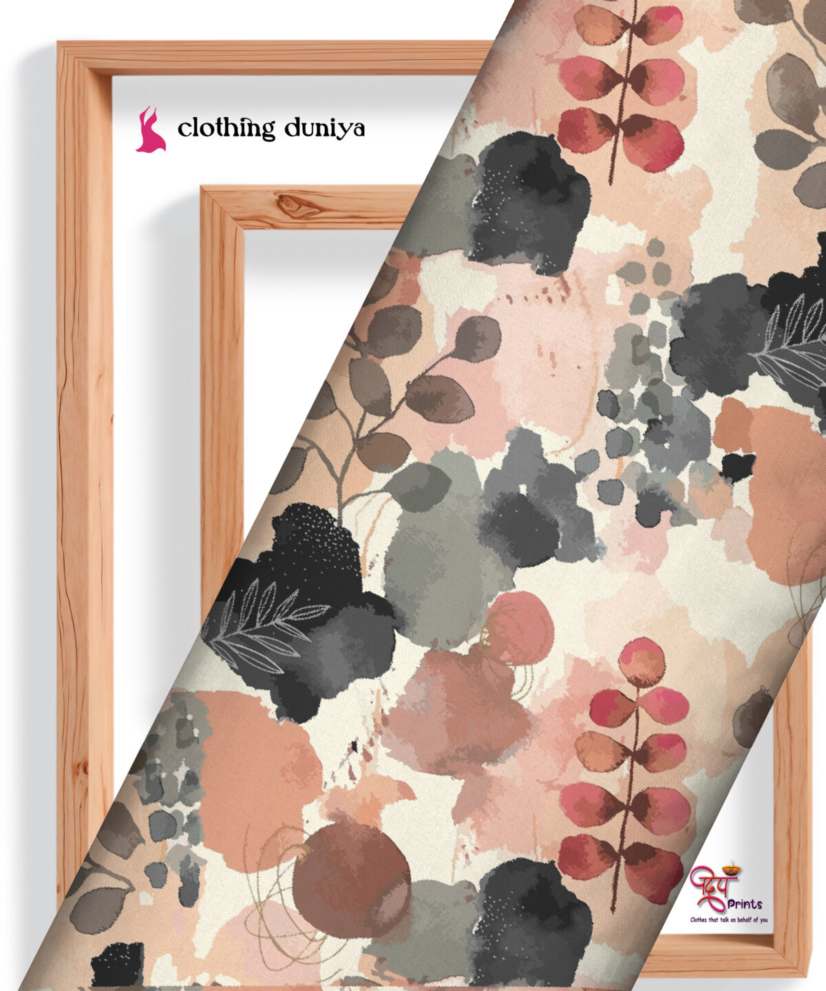 DEEP PRINTS DP-04 -Poly Rayon