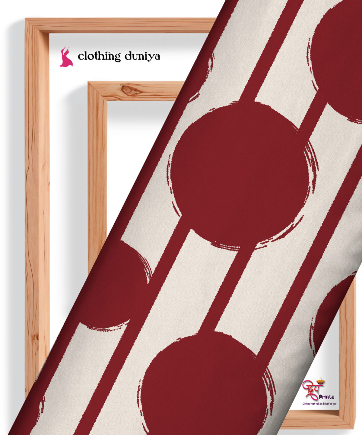 DEEP PRINTS DP-14 -Poly Rayon