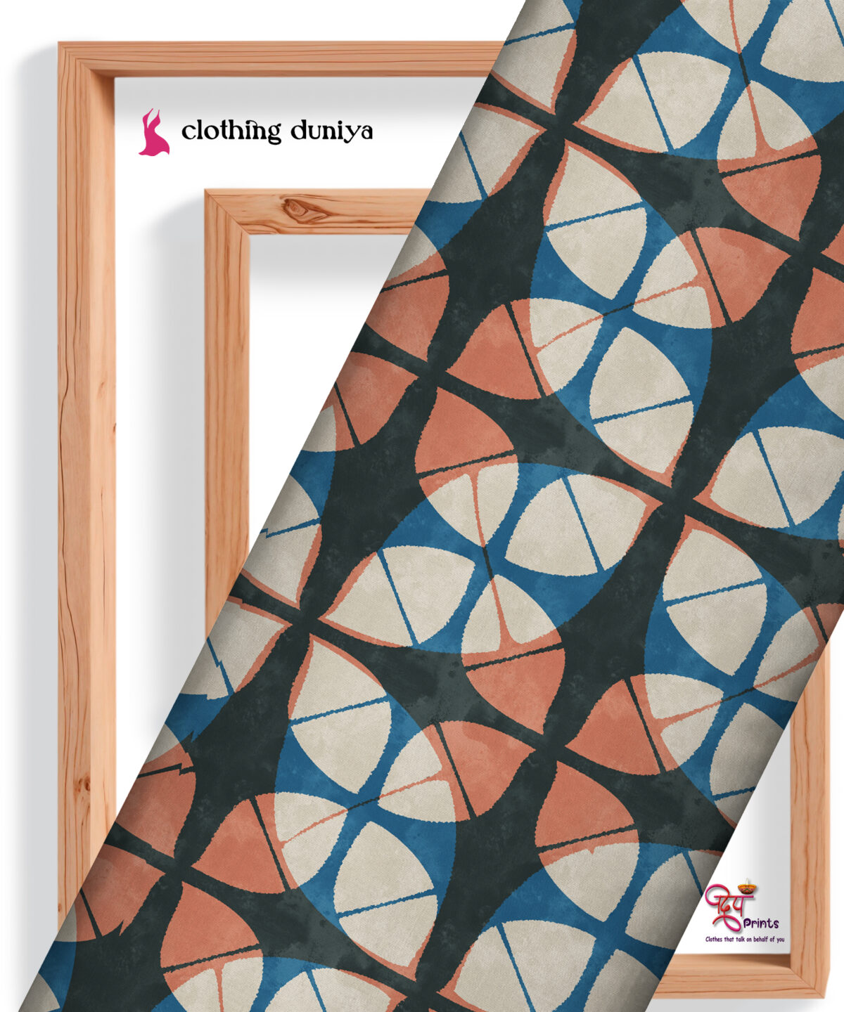 DEEP PRINTS DP-18 -Poly Rayon