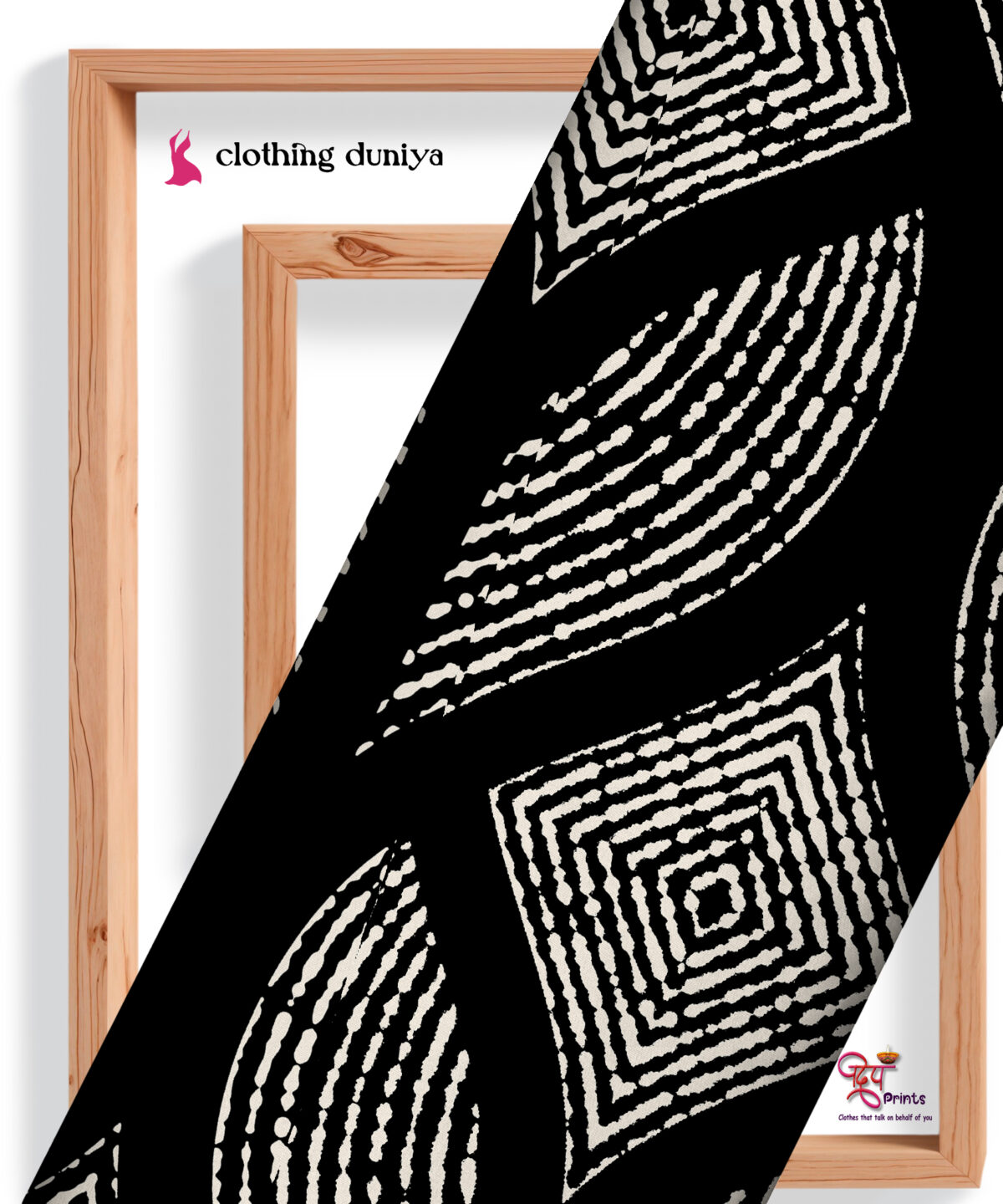 DEEP PRINTS DP-23 -Poly Rayon
