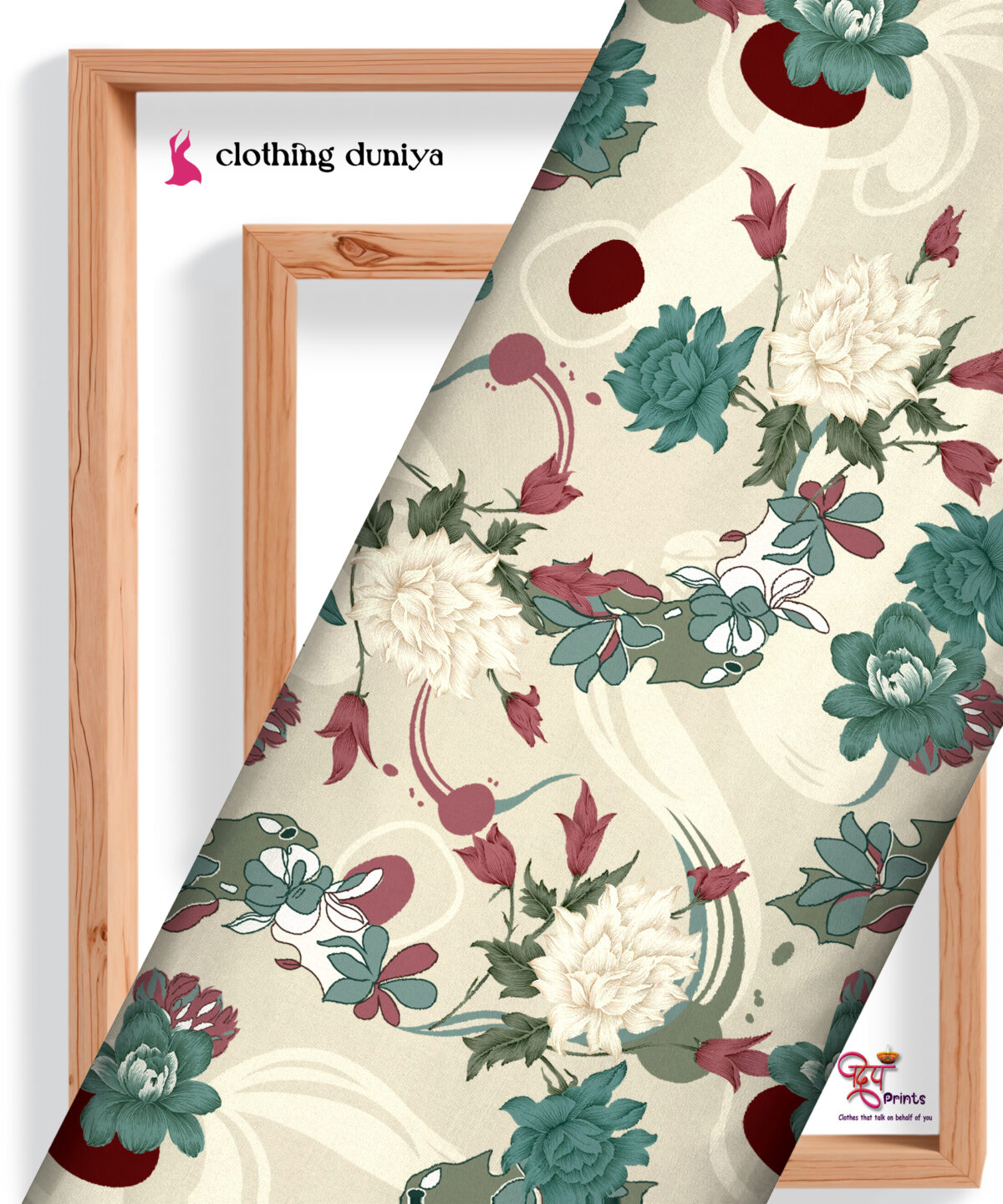 DEEP PRINTS DP-44 -Poly Rayon
