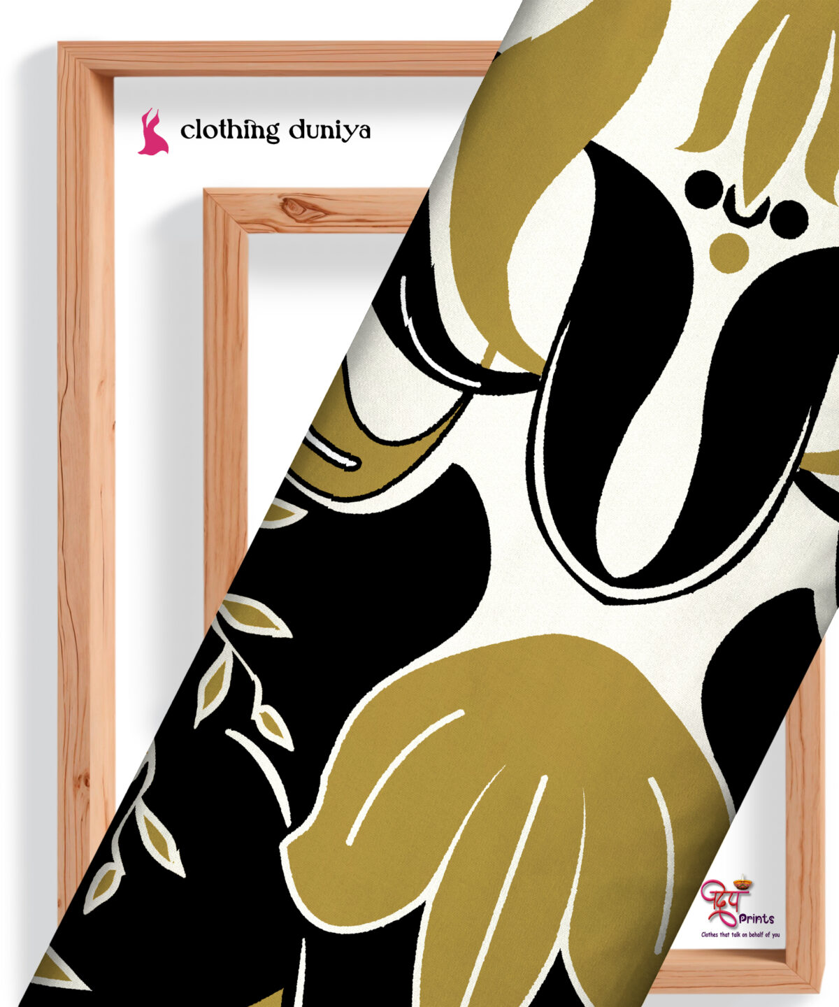 DEEP PRINTS DP-56 -Poly Rayon