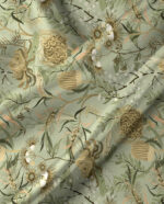 Sage Banksia Botanical Seamless Pattern Digital Print - Image 3