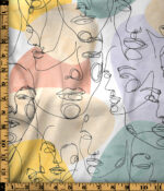 Reyon 63"  68*64* 56 With  Digital Print - Image 4