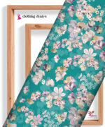 Teal Whisper Botanical Watercolor Digital Print