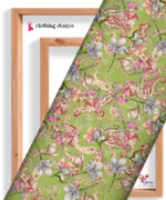 Vintage Paisley Botanical Garden Floral Pattern Digital Print