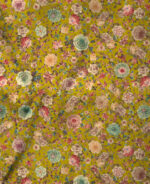 Vintage Mustard Bloom Garden – Seamless Floral Pattern Digital Print - Image 3