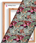 Abstract Watercolor Tropical Foliage Digital Print