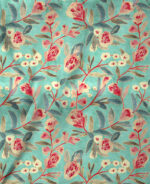 Aqua Bloom Botanical Digital Print - Image 3