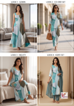 Reyon 63"  68*64* 56 With  Digital Print - Image 2