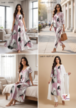 Reyon 63"  68*64* 56 With  Digital Print - Image 2