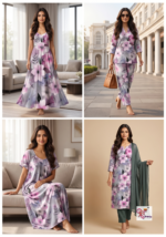 Reyon 63"  68*64* 56 With  Digital Print - Image 2