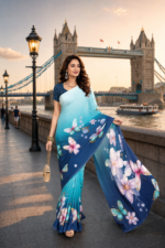 Soft Pure Georgette Digital Print Saree