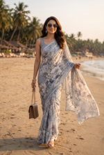 Soft Pure Georgette Digital Print Saree