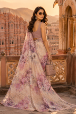 Soft Pure Georgette Digital Print Saree - Image 5
