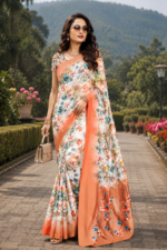 Soft Pure Georgette Digital Print Saree