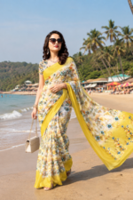 Soft Pure Georgette Digital Print Saree