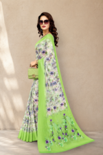 Soft Pure Georgette Digital Print Saree - Image 3