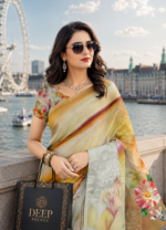 Soft Pure Georgette Digital Print Saree - Image 2