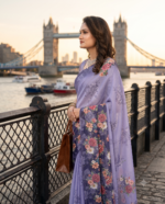 Soft Pure Georgette Digital Print Saree - Image 3