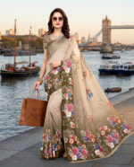 Soft Pure Georgette Digital Print Saree