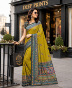 Soft Pure Georgette Digital Print Saree - Image 3